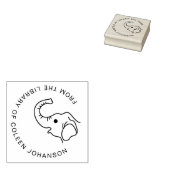 Niedlicher Elefant, modern aus der Bibliothek Gummistempel (Stempel)