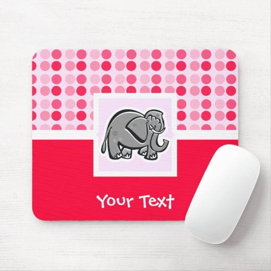 Niedlicher Elefant Mousepad (Mit Mouse)