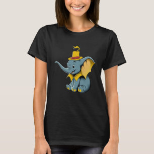 Niedlicher Elefant nur ein Mädchen, das Elefanten T-Shirt