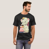 Niedlicher Elefant nur ein Mädchen, das Elefanten T-Shirt (Vorne ganz)