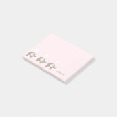 Niedlicher Elefant Post it Notes Post-it Klebezettel (angewinkelt)