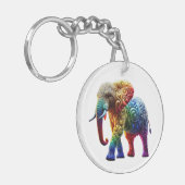 Niedlicher Elefant Schlüsselanhänger (Vorderseite links)