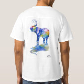 Niedlicher Elefant T-Shirt (Rückseite)