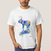 Niedlicher Elefant T-Shirt (Vorderseite)