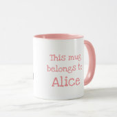 Niedlicher Elefant Tasse (VorderseiteRechts)