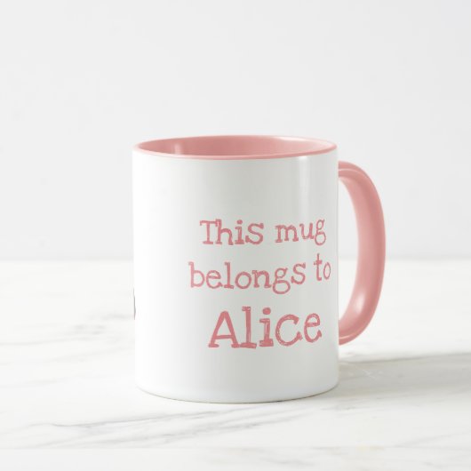 Niedlicher Elefant Tasse (VorderseiteRechts)