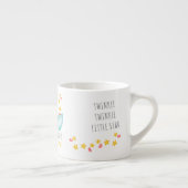 Niedlicher Elefant Twinkle Tinkle Little Star Kids Espressotasse (Rechts)