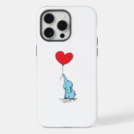 niedlicher Elefantenaufkleber, Handygehäuse iPhone 15 Pro Max Hülle