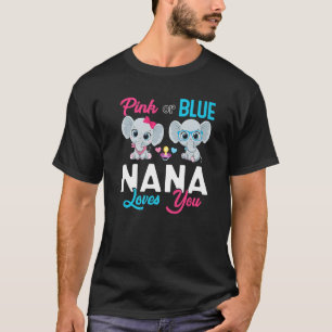 Niedlicher Elefantenbewahrer der Gender Nana Liebe T-Shirt