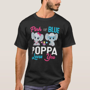 Niedlicher Elefantenbewahrer des Geschlechts Poppa T-Shirt