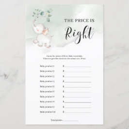 Niedlicher Elefanteneukalyptus der Preis ist richt