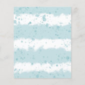 Niedlicher Elefantenjunge mit Blätter für Kinderdu (Rückseite)