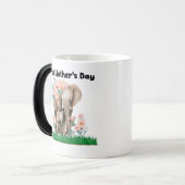 Niedlicher Elefantentag, Erster Muttertag Tasse (Vorderseite Links)