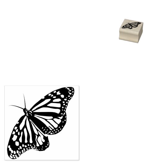 Niedlicher Elegant Butterfly Animal Personal Stati Gummistempel (Stempel)