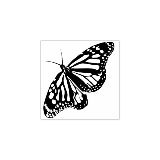 Niedlicher Elegant Butterfly Animal Personal Stati Gummistempel (Prägung)