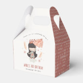 Niedlicher Elegant Rust Boho Prinzessin über Wolke Geschenkschachtel (Vorderseite)