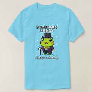 Niedlicher eleganter Frosch Manchmal elegant, imme T-Shirt