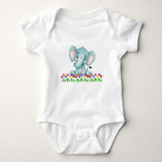 Niedlicher Elephant Bodysuit Baby Strampler