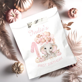 Niedlicher Elephant Fall Girl Gunst Bag Geschenktütchen