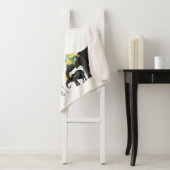 Niedlicher Elephant & Giraffe Bloral Name Baby Sherpadecke (Beispiel)