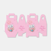 Niedlicher Elephant und Balloon Baby Shower Fevor  Geschenkschachtel (Ungefaltet)