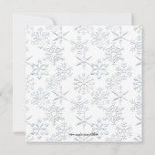 Niedlicher Elf-Strumpf-laden hässliches Einladung (Rückseite)