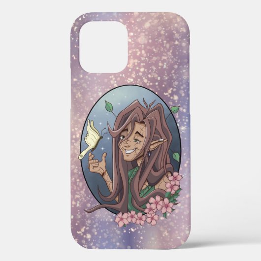 Niedlicher Elf und blasser Schmetterling Case-Mate iPhone Hülle (Rückseite)