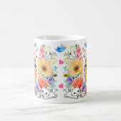 Niedlicher Emoji-Charakter Kaffeetasse (Mittel)