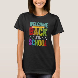 Niedlicher Empfang am ersten Schultag T-Shirt