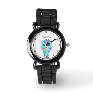 Niedlicher Emu Australien Tier Mädchen Kinder Auss Armbanduhr