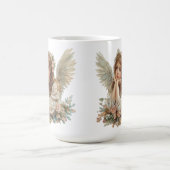 Niedlicher Engel / Cherub / Guardian Angel Kaffeetasse (Mittel)