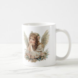 Niedlicher Engel / Cherub / Guardian Angel Kaffeetasse