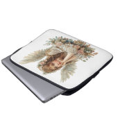 Niedlicher Engel / Cherub / Guardian Angel Laptopschutzhülle (Vorne Knopf)