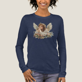 Niedlicher Engel / Cherub / Guardian Angel Tri-Blend Shirt