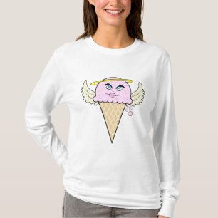 niedlicher Engeleiskegel Cartoon T-Shirt