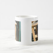 Niedlicher Englisch-Stier-Terrier-Welpe Kaffeetasse (Mittel)