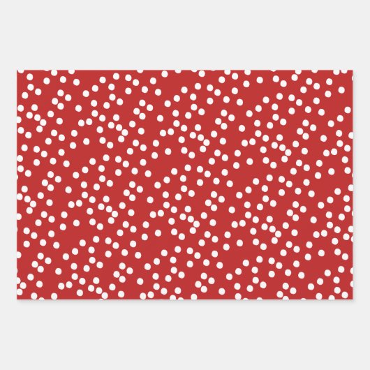 Niedlicher englischer Bulldog & Red Strip Weihnach Geschenkpapier Set (Vorderseite 2)