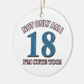 niedlicher Entwurf mit 18 Jährigen Keramik Ornament (Links)