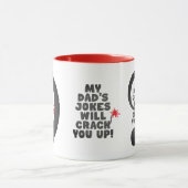 Niedlicher Entwurfstext, der durch die Witze meine Tasse (Zentrum)