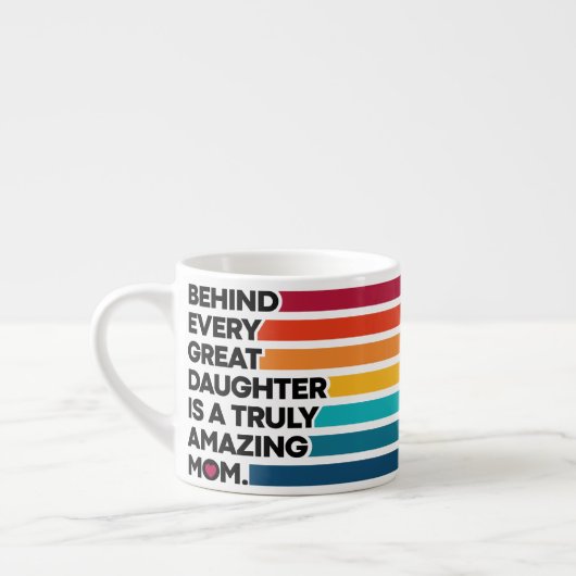 Niedlicher Entwurfstext für den Muttertag Espressotasse (Links)