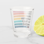 Niedlicher Entwurfstext für den Muttertag Schnapsglas (Rückseite)