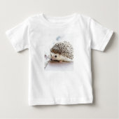 niedlicher entzückender Baby-Igel Baby T-shirt (Vorderseite)