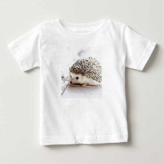 niedlicher entzückender Baby-Igel Baby T-shirt (Vorderseite)