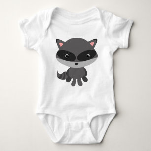 Niedlicher, entzückender Baby Raccoon Baby Strampler