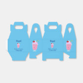 Niedlicher Erdbeereis Sundae Cartoon Geschenkschachtel (Ungefaltet)