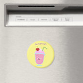 Niedlicher Erdbeereis Sundae Cartoon Magnet (In Situ (Geschirrspüler))