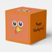 Niedlicher Erntedank der Türkei Geschenkschachtel (Rückseite)
