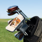 Niedlicher Erntedank Dinosaurier Golf Headcover (In Situ)