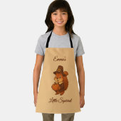 niedlicher Erntedank-Eichhörnchen Schürze (Insitu)