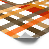 Niedlicher Erntedank Gnomes Poster (Ecke)